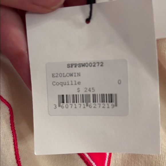 Sandro Please Love Hooded Sweatshirt - Picture 7 of 7